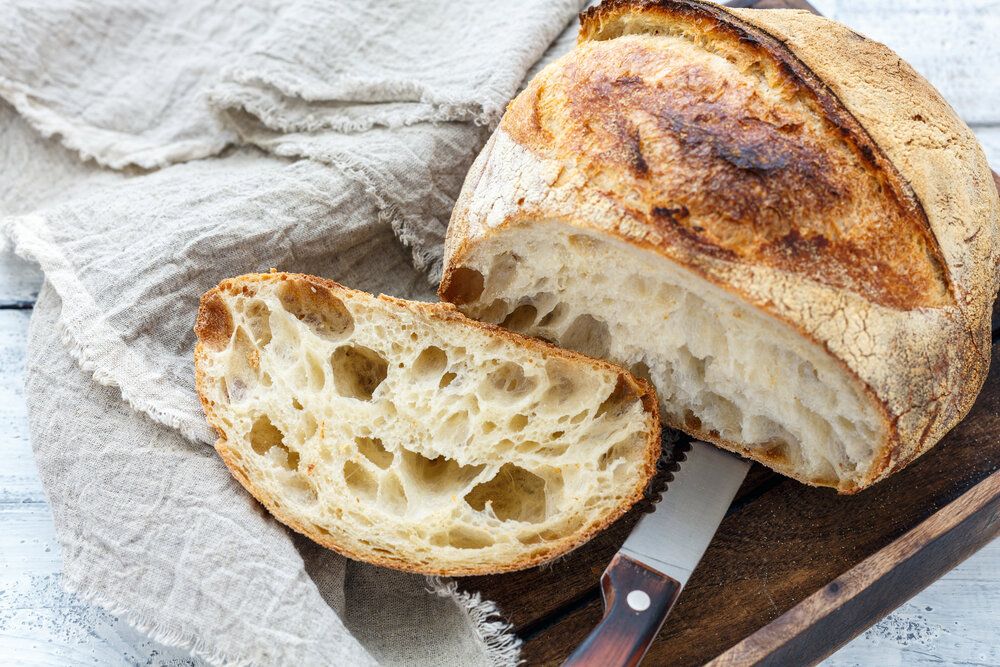 Snapshot of the sourdough website